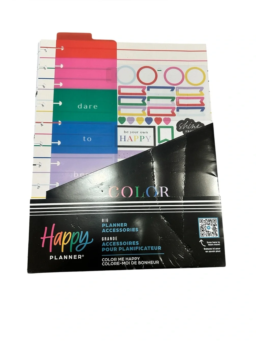 The Happy Planner Color Me Happy Big Size Planner Accessories Pack